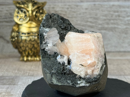 Apophyllite Stilbite Chalcedony Specimen